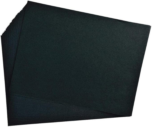 Construction Paper,Black,9 inches x 12 inches, 50 Sheets, Heavyweight Construction Paper,Crafts,Art,Kids Art,Painting, Coloring,Drawing,Creating,Paper,Art Project,All Purpose