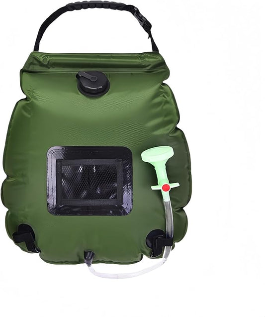 Outdoor Camping Solar Portable Shower,5 Gal/20l Solar Showers for Camping,Portable Shower Bag for Camping,Hiking,Swimming,Camping Gear