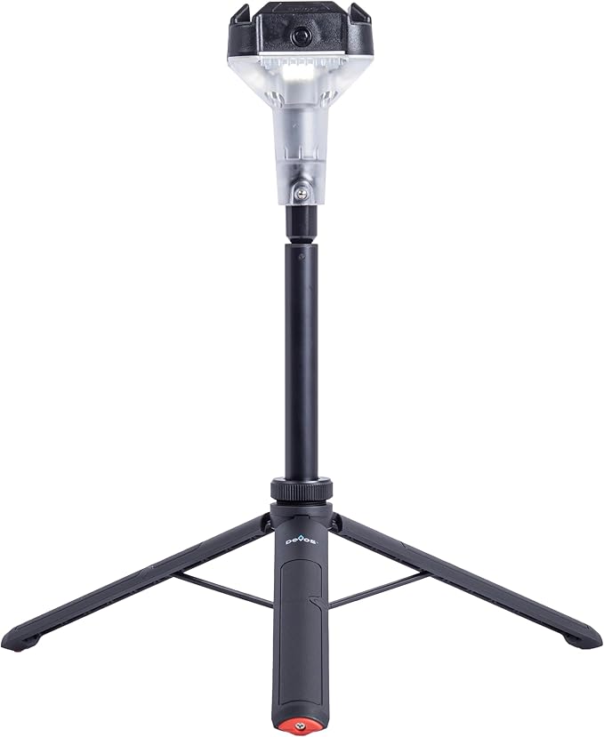 DEVOS - LIGHTRANGER 800 Mini Telescoping Camp Light, 4.5 Tall with 800 Lumens, Ultra Compact & Portable, Rechargeable LED Lantern, Up to 30-Hour Runtime, 1 Year Warranty, Includes Carry Case