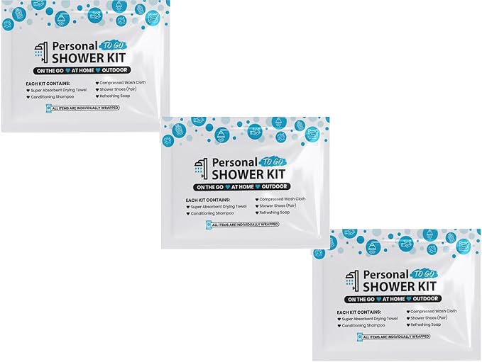 Compact Personal Shower Kit To-Go– Your Hygiene Companion for Travel, Gym, and Outdoor Adventures (3)