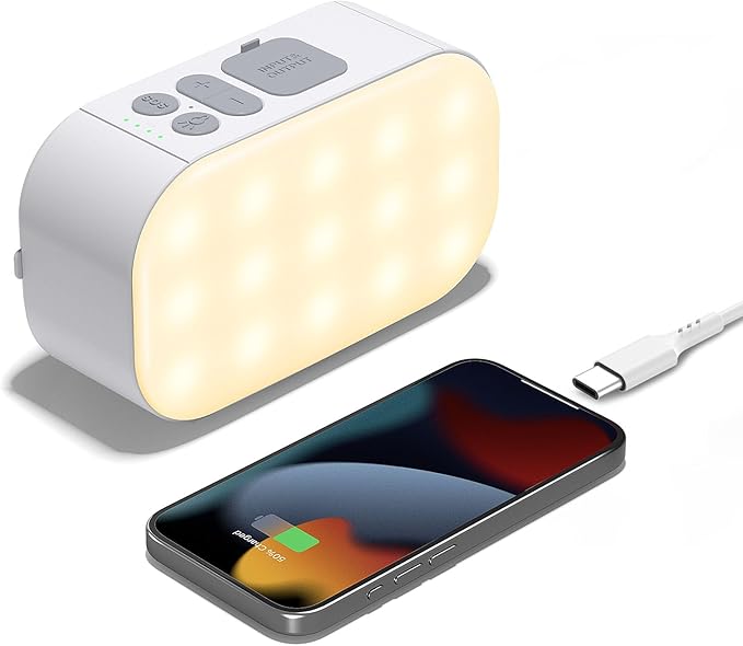 Camping Lantern,6400mAh LED Lantern Rechargeable,with 4 Light Modes,1000LM Tent Light & Hand-Crank lamp for Hurricane,Hiking,Camping,Emergency,Power Outages