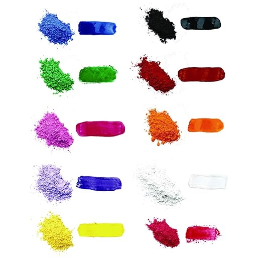 Colorations Powder Tempera Paint 1 lb. Multicolor Variety Pack Classroom Supplies for Arts and Crafts (Set of All 10)