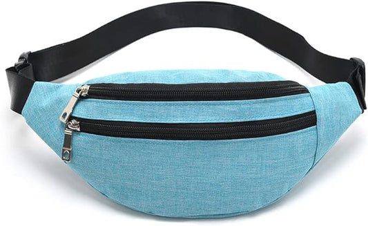 Fanny Packs for Women Men, Fashion Waist Pack Crossbody Bags Belt Bag with Adjustable Strap for Running Hiking Travel.