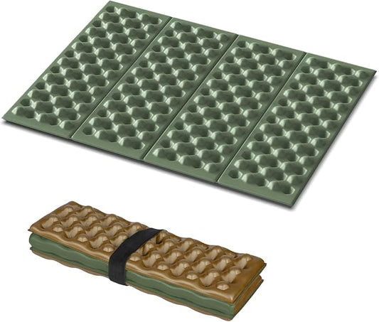 Foam Seat Mat for Camping, Foldable Seat Pat Cushion,Waterproof IXPE Sitting Pad for Outdoor Camping, Stadium,Backpacking Travel,Hikking,Picnic,Stadiums and Bleachers