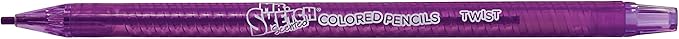Mr. Sketch Scented Twistable Colored Pencils, Assorted Colors, 8 Count