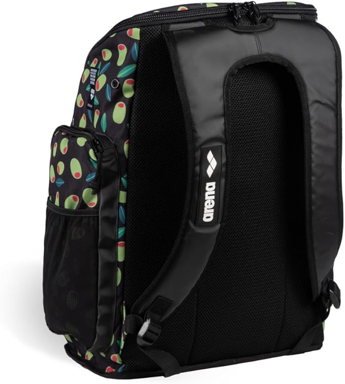 ARENA Spiky III Backpack 45 Swimming Athlete Sports Gym Rucksack Large Training Gear Equipment Swim Bag for Men and Women, 45 Liters, Olives