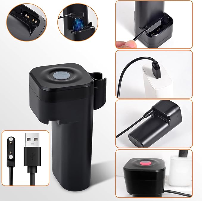 Portable camping shower,5 gallon/20 liter black PVC water bag,electric air pump,outdoor camping shower, solar water heater shower,built-in thermometer,beach,camping,hiking,outdoor shower ideal choice