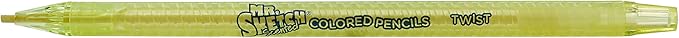 Mr. Sketch Scented Twistable Colored Pencils, Assorted Colors, 8 Count