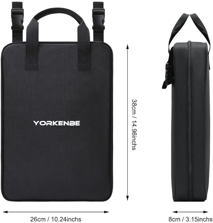 Camp Kitchen Organizer, High Capacity Camping Cooking Utensils Bag, with Hanging Hooks and Paper Towel Holder, Multi-pocket Waterproof Portable Storage for BBQ Outdoor Cooking Essentials