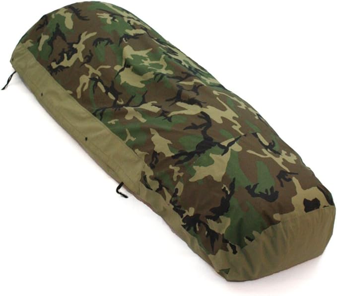 Ammo Can Man Woodland Camouflage Waterproof Bivy Cover