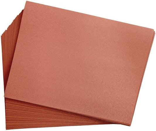 Colorations Construction Paper,Brown,12 inches x 18 inches,300 Sheets,Heavyweight Construction Paper,Crafts,Art,Kids Art,Painting,Coloring,Drawing,Creating,Paper,Art Project,All Purpose