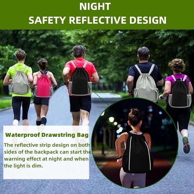 BLIRITEL Drawstring Backpack Sports Gym Bag, Multifunctional Soccer Backpack, Waterproof Soccer Bag for Men Women, String Basketball Bag Football Volleyball Backpack with Shoes Compartment (Rose)