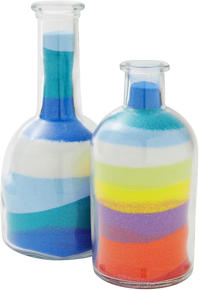 Bright Creations 12 Pack Colored Sand for Crafts - Individual 1lb Colored Sand for Sand Art and DIY Wedding Decorations - Colorful Craft Sand in 12 Colors - Colored Sand Bulk (12 lbTotal)