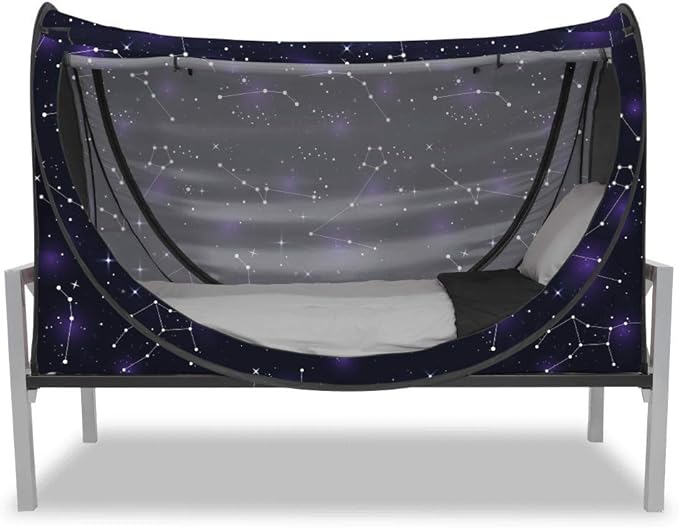 Privacy Pop Eclipse Bed Tent - Full/Starry Constellation