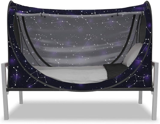 Privacy Pop Eclipse Bed Tent - Full/Starry Constellation