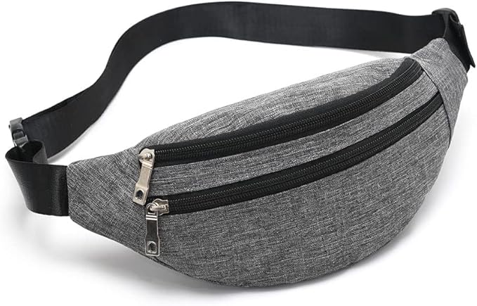 Fanny Packs for Women Men, Fashion Waist Pack Crossbody Bags Belt Bag with Adjustable Strap for Running Hiking Travel.