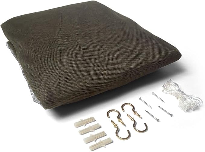 Coghlan's Single Wide Rectangular Mosquito Net, Green, Single Wide / 240-mesh