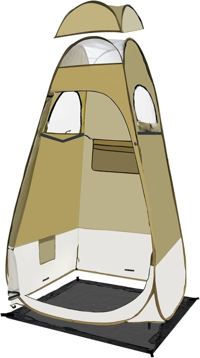 Portable Privacy Tent - Pop Up Shower & Changing Room for Outdoor Camping