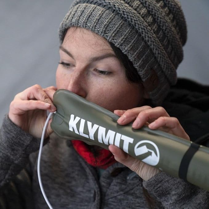 KLYMIT Everglow LED Light Tube | Portable, Inflatable Camping Lantern for Outdoor Security, Water Resistant, Perfect for Backpacking & Van Life