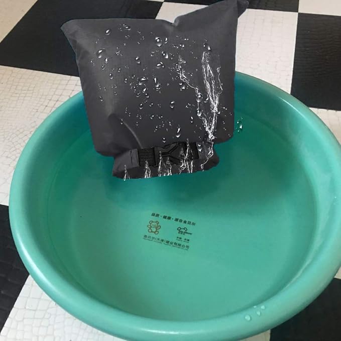 Pimoys 5 Pack Waterproof Dry Sacks, Lightweight Outdoor Dry Bags Ultimate Dry Bags for Kayaking Rafting Boating Camping (1.5L, 2.5L, 3.5L, 4.5L, 6L)