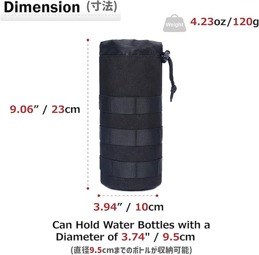 Azarxis Molle Pouches, Tactical Compact EDC Small Utility Pouch Waist Bags Sundries Storage Admin Organize Gear Gadget for Military Backpack