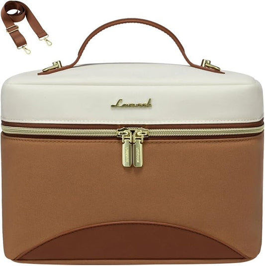 LOVEVOOK Insulated Lunch Bag for Women,Adult Lunch Box for Women,Leakproof Cooler Bag for Office Picnic Hiking Beach,Lunch Tote Bag with Adjustable Shoulder Strap