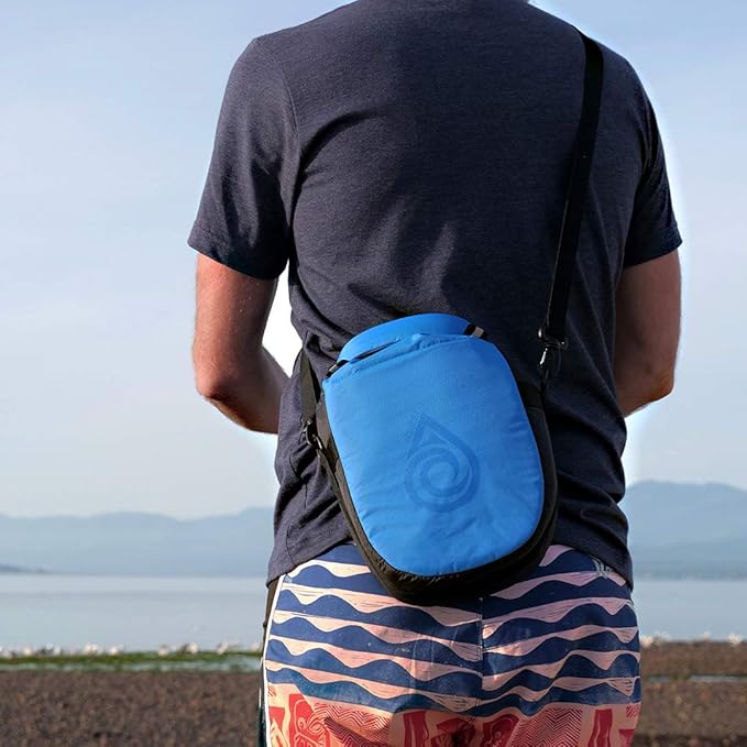 Aqua Quest Ice Cave Insulated Dry Bag - 5L & 12L Cooler Drybag - Waterproof, Lightweight, Compact - Grey, Blue, Black