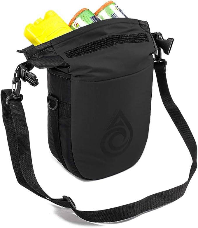 Aqua Quest Ice Cave Insulated Dry Bag - 5L & 12L Cooler Drybag - Waterproof, Lightweight, Compact - Grey, Blue, Black