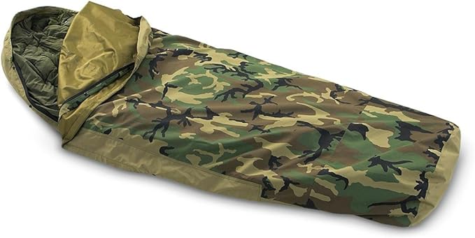 Ammo Can Man Woodland Camouflage Waterproof Bivy Cover