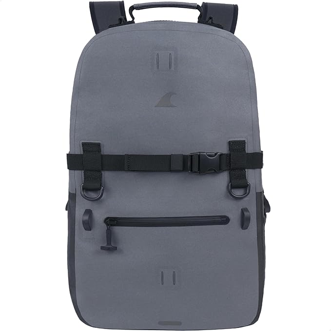 Breakwater Supply™ 100% Waterproof Submersible Backpack, Laptop Bag, Airtight Zippers | Travel Outdoors | Fogland 25L 20L 15L