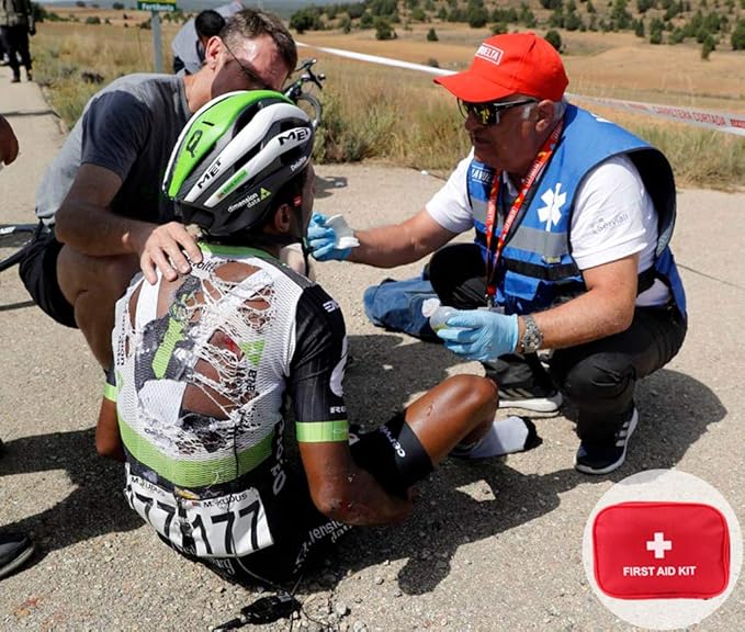 AOUTACC 6 Pack Empty First Aid Kit Bag, Lightweight Empty First Aid Bag for Emergency at Home, Office, Car, Outdoors, Boat, Camping, Hiking(Bag Only)