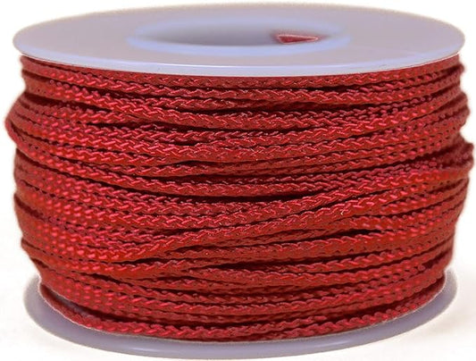BORED? PARACORD! Nylon Micro Cord - 125 or 1000 Foot Spool Options - 70+ Colors and Patterns - 1.18mm Cord