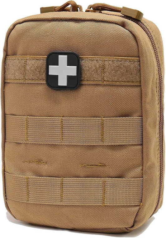 Carlebben EMT Pouch MOLLE Ifak Pouch Tactical MOLLE Medical First Aid Kit Utility Pouch