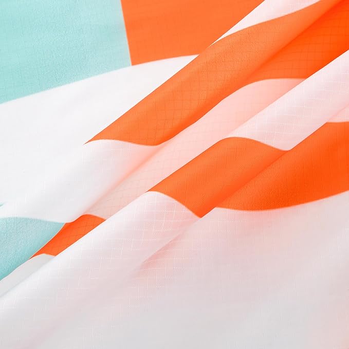 Beach Blanket Waterproof Sandproof Oversized, 9 Ft X 10 Ft Extra Large Sand Free Beach Mat with 4 Stakes, Compact Outdoor Essentials with Storage Bag for Beach, Picnic, Camping, Travel