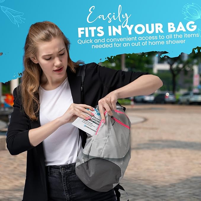 Compact Personal Shower Kit To-Go– Your Hygiene Companion for Travel, Gym, and Outdoor Adventures (1)