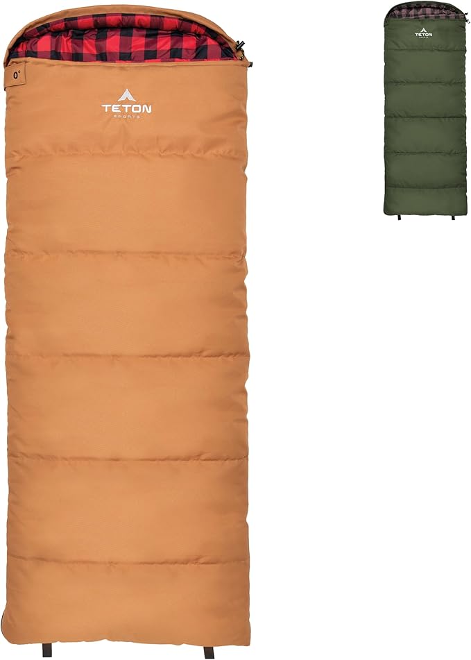 Teton Junior, 20 Degree and 0 Degree Sleeping Bags. Finally, Sleeping Bag for Boys, Girls, All Kids, Warm and Comfortable, for All Camping Weather and Built to Last