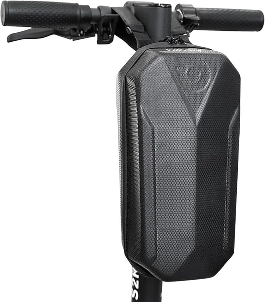 Hiboy Scooter Storage Bag, 3L/4L Large Capacity Scooter Handlebar Bag, Front Hanging Bag for Electric Scooter/Electric Bike, for Carrying Chargers, Phone, Keys with Waterproof Hardshell EVA Material