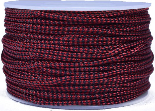 BORED? PARACORD! Nylon Micro Cord - 125 or 1000 Foot Spool Options - 70+ Colors and Patterns - 1.18mm Cord