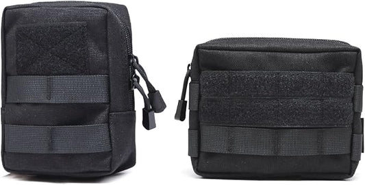 Azarxis Molle Pouches, Tactical Compact EDC Small Utility Pouch Waist Bags Sundries Storage Admin Organize Gear Gadget for Military Backpack