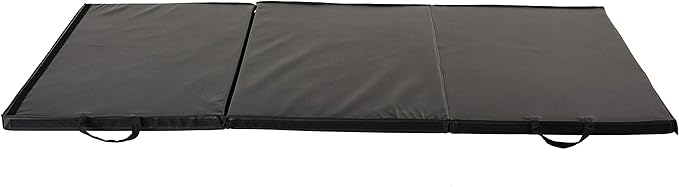 Sunny Health & Fitness Tri-Folding & Puzzle Exercise Mats – Extra Thick, Durable, Non-Slip, Water-Resistant Cushioning for Home Gym, Yoga, MMA, Gymnastics, Cardio, and Core Workouts