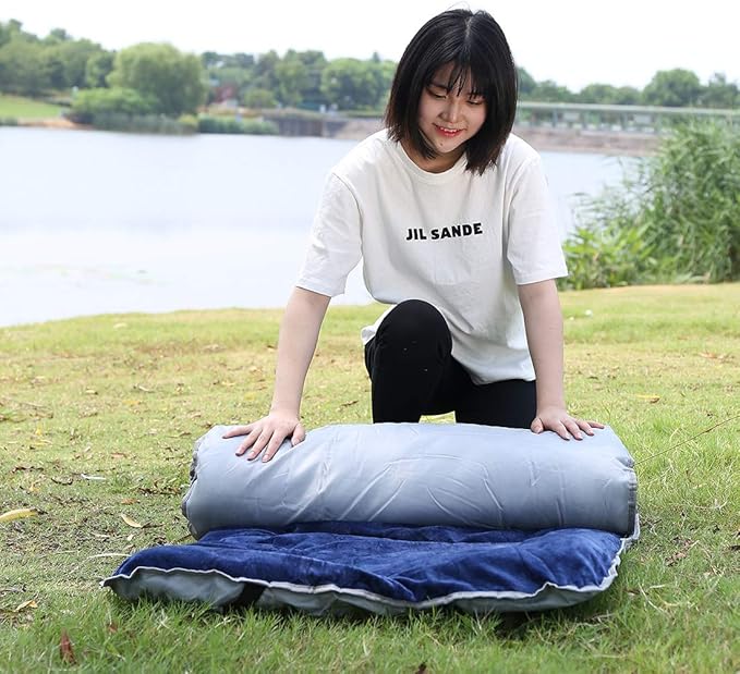 Sleeping Cot Pads (75" x 28") with Elastic Straps Portable for Outdoor & Hiking, Cotton Soft Thick Camping Cot Pad,Waterproof