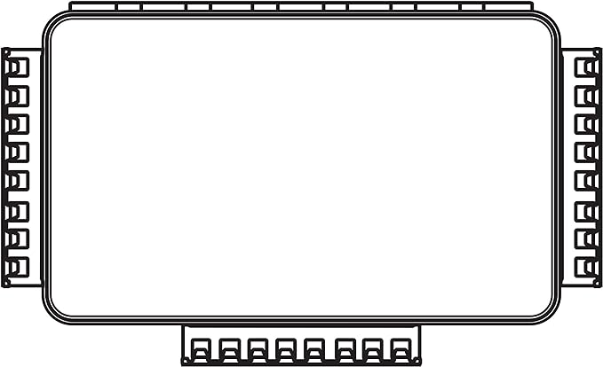 Flambeau Outdoors Waterproof Tuff Tainer - Fishing Lure, Tackle, and Gear Storage Box, Ultimate Tuff Tainer Tackle Box Includes Zerust Anti-Rust Tab - WP5000 Series 14" Double Deep