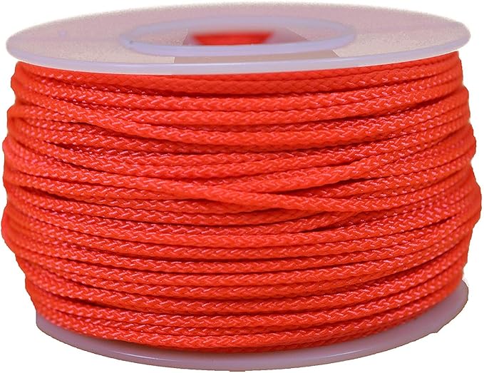 BORED? PARACORD! Nylon Micro Cord - 125 or 1000 Foot Spool Options - 70+ Colors and Patterns - 1.18mm Cord