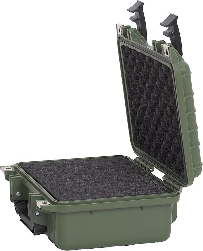 MEIJIA Portable All Weather IP67 Waterproof Protective Case,Hard Camera Case,Dry Case with Customizable Foam,Fit Use Of Drones,Camera,Equipments,10.62 x9.68x4.87inches