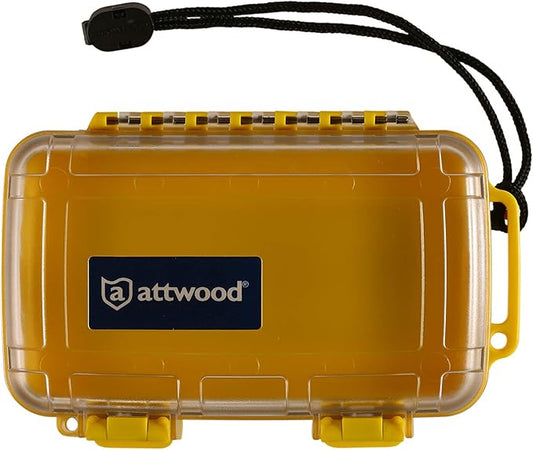 attwood Waterproof Dry Bag or Case - Roll Top Waterproof Backpack Sack or Case Keeps Gear Dry for Kayaking, Swimming, Rafting, Boating, Hiking, Camping and Fishing