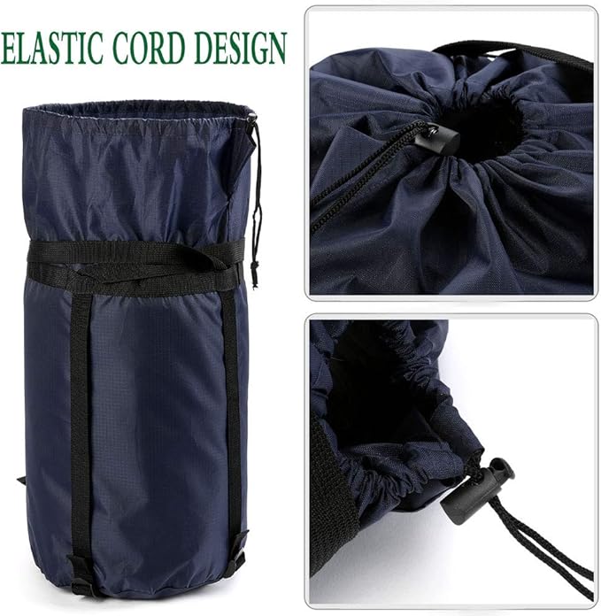 Compression Stuff Sack, 24L/36L/46L Sleeping Bags Storage Stuff Sack Organizer Waterproof Camping Hiking Backpacking Bag for Travel - Great Sleeping Bags Clothes Camping