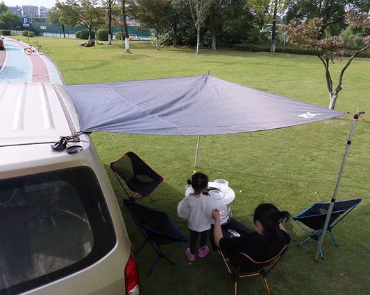 Hikeman Tent Footprint - Waterproof Camping Tarp, Heavy Duty Tent Floor Saver, Ultralight Ground Sheet Mat for Hiking, Backpacking, Hammock, Beach - Storage Bag Included(XXL-95”x83”)