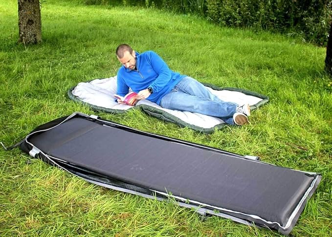 Crua Outdoors All-in-One Self Inflating Camping Mattress & Quilt Set with Base and Footprint