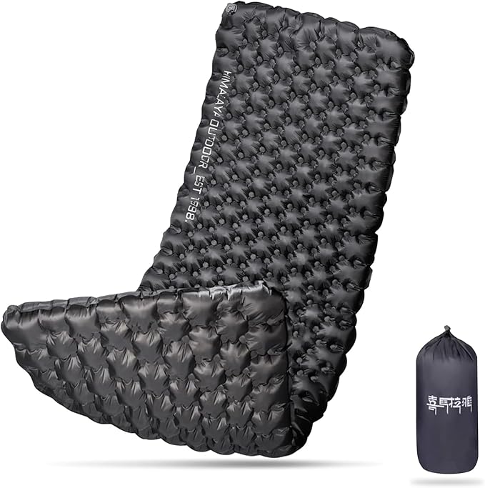 Himalaya Self-Inflating Sleeping Mats for Camping, 5.4 R-Value, Withstand -20°C (-4°F), 7-Layers, Lightweight Waterproof Compact Camping Air Mattress Pad Backpacking Sleep Pad Hiking Essentials