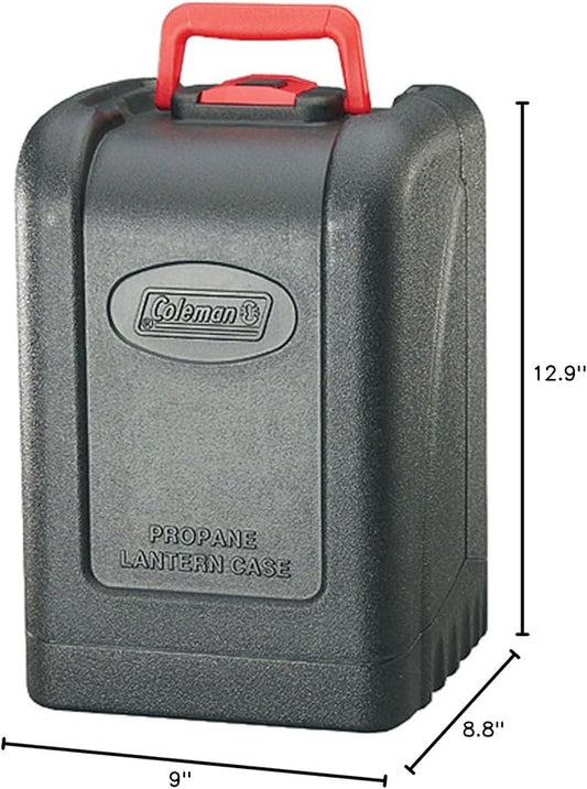 Coleman Lantern Protective Carry Case, Lightweight Carry Case with Handle for Coleman Lanterns, Keeps Lantern Safe & Provides Extra Storage Space for Mantles & Other Items